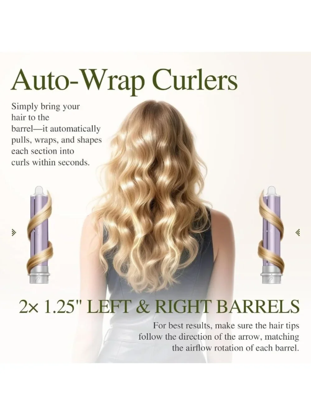 5-in-1 Hair Multi-Styler & Dryer, 1500W, Negative Ionic Technology for